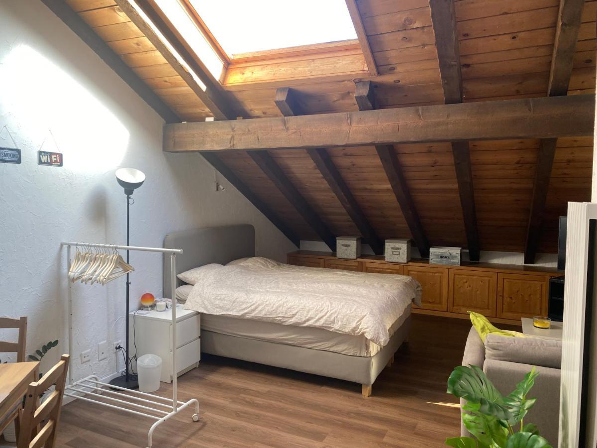 Dachwohnung In Der Mitte Von Laax-Dorf Exteriör bild